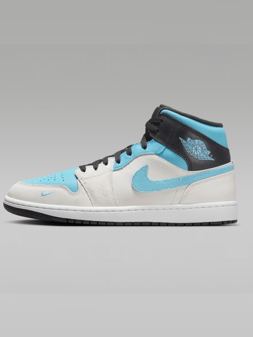 Men’s Nike Air Jordan 1 Mid SE -Size 11- in Summit White/Blue Chill/Black